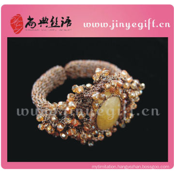 Guangzhou Latest Elegant Victoria Gemstone Crystal Crochet Jewelry